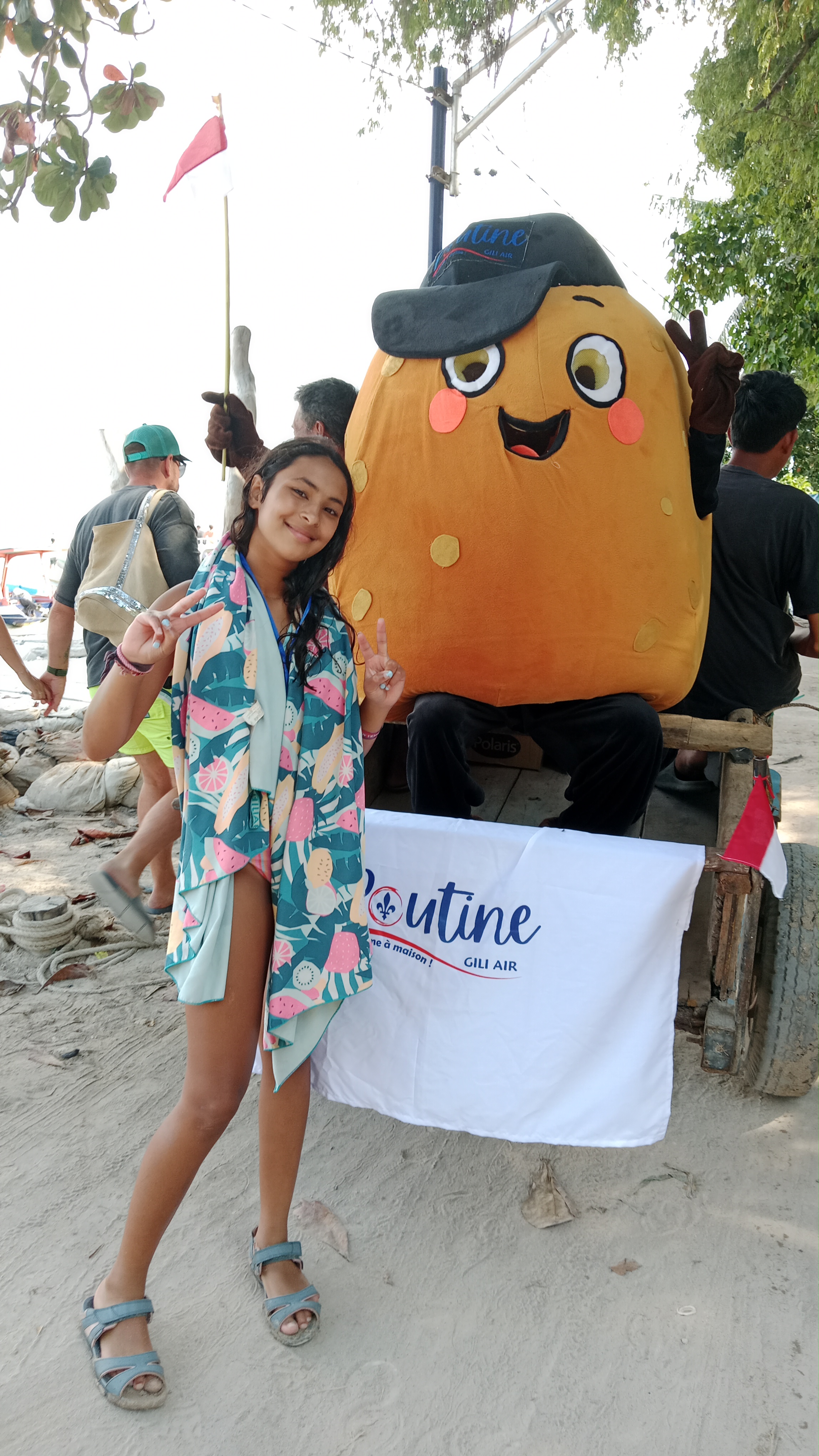 Poutine Gili Air - Poutine Gili Air moment