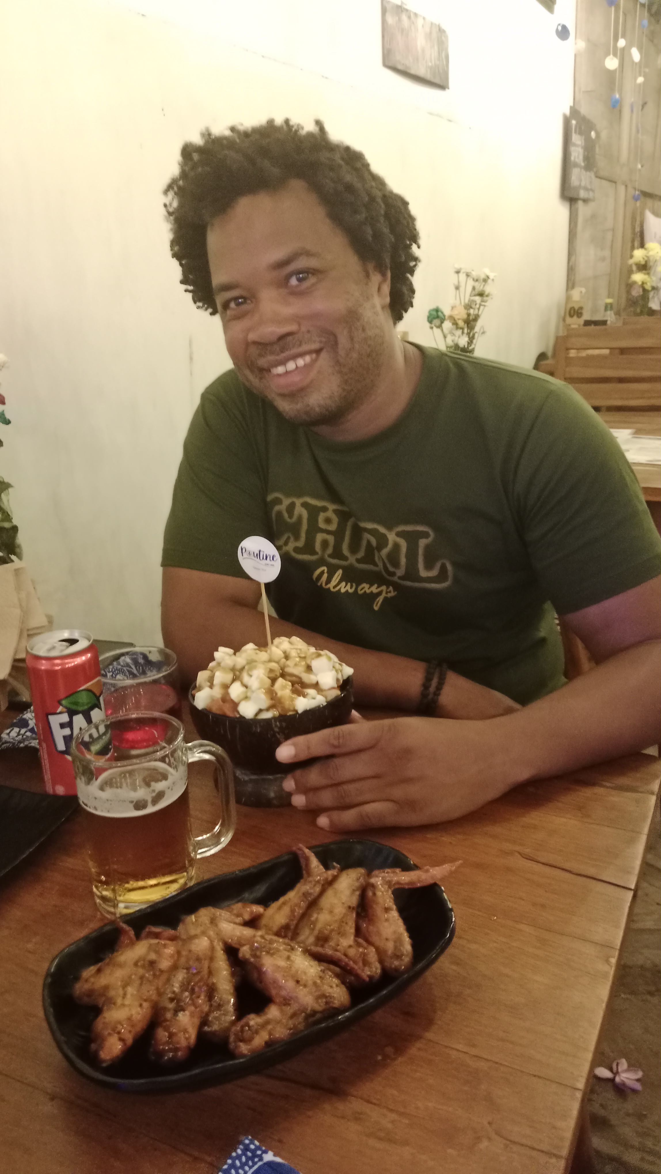 Poutine Gili Air - Poutine Gili Air moment