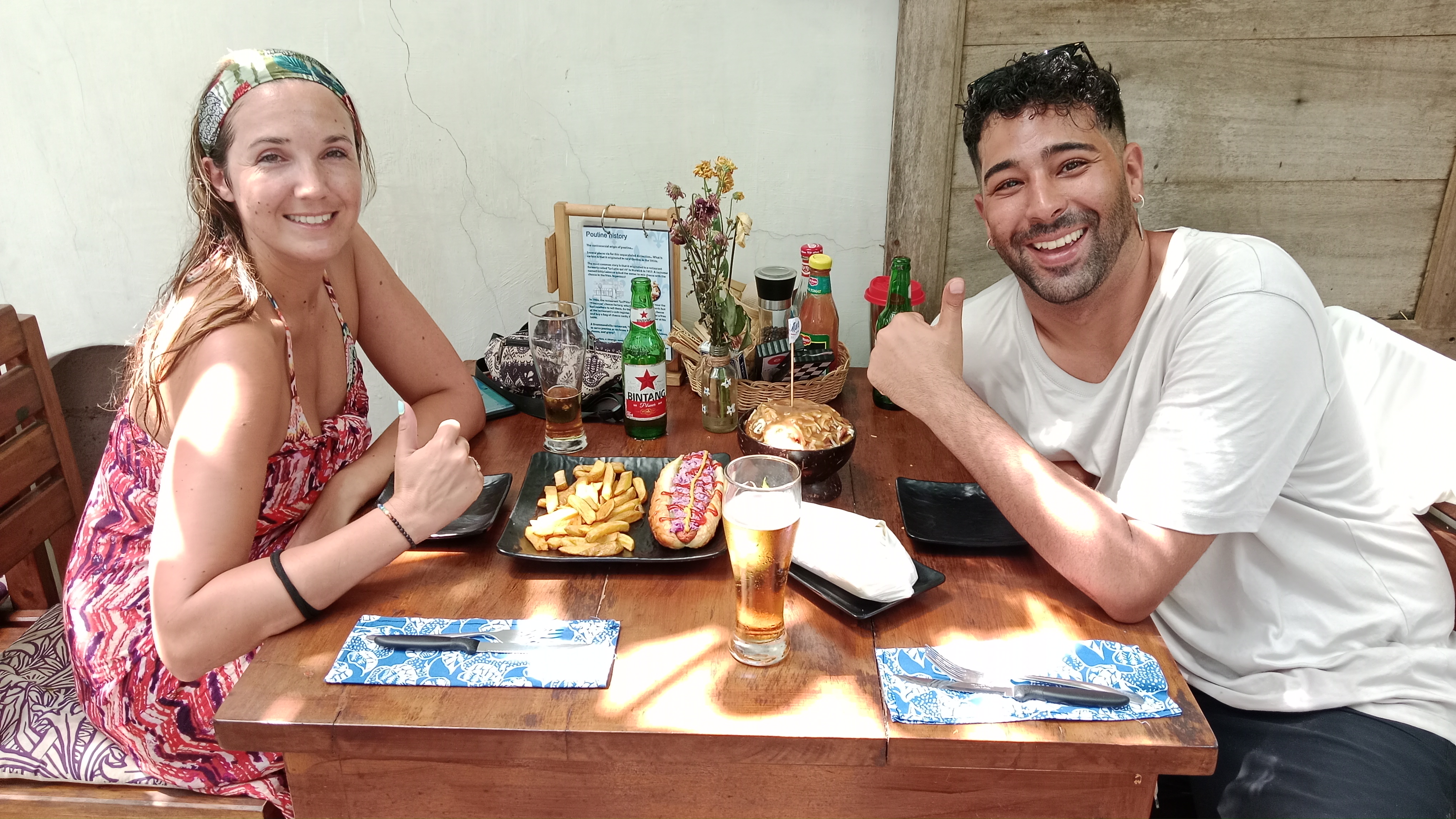 Poutine Gili Air - Poutine Gili Air moment
